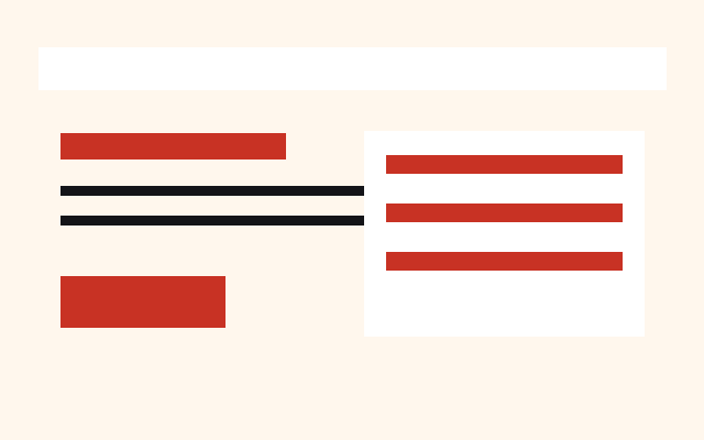 Warm design preview
